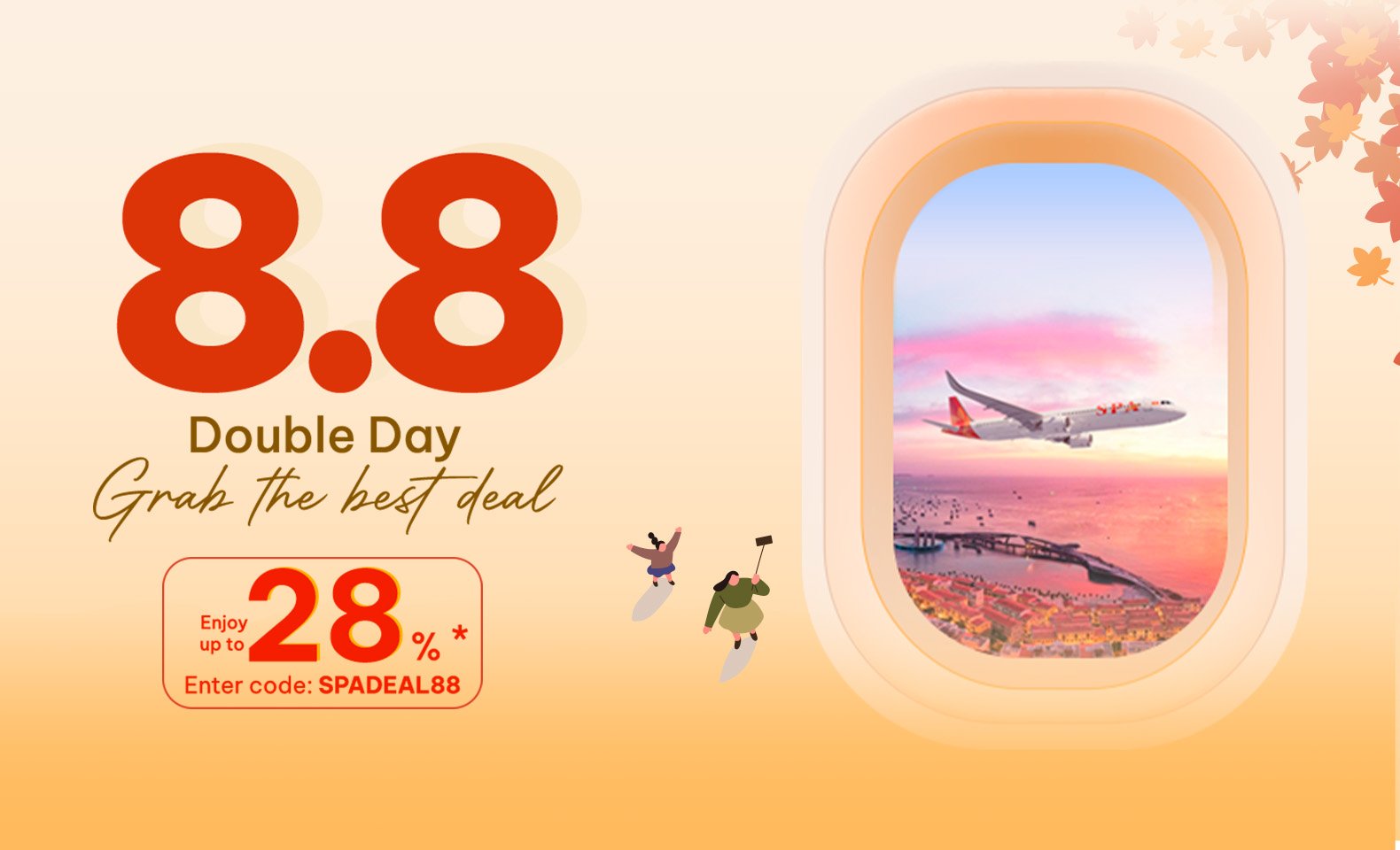 One Day Only, 08.08 - Irresistible Deals, Ready for Takeoff