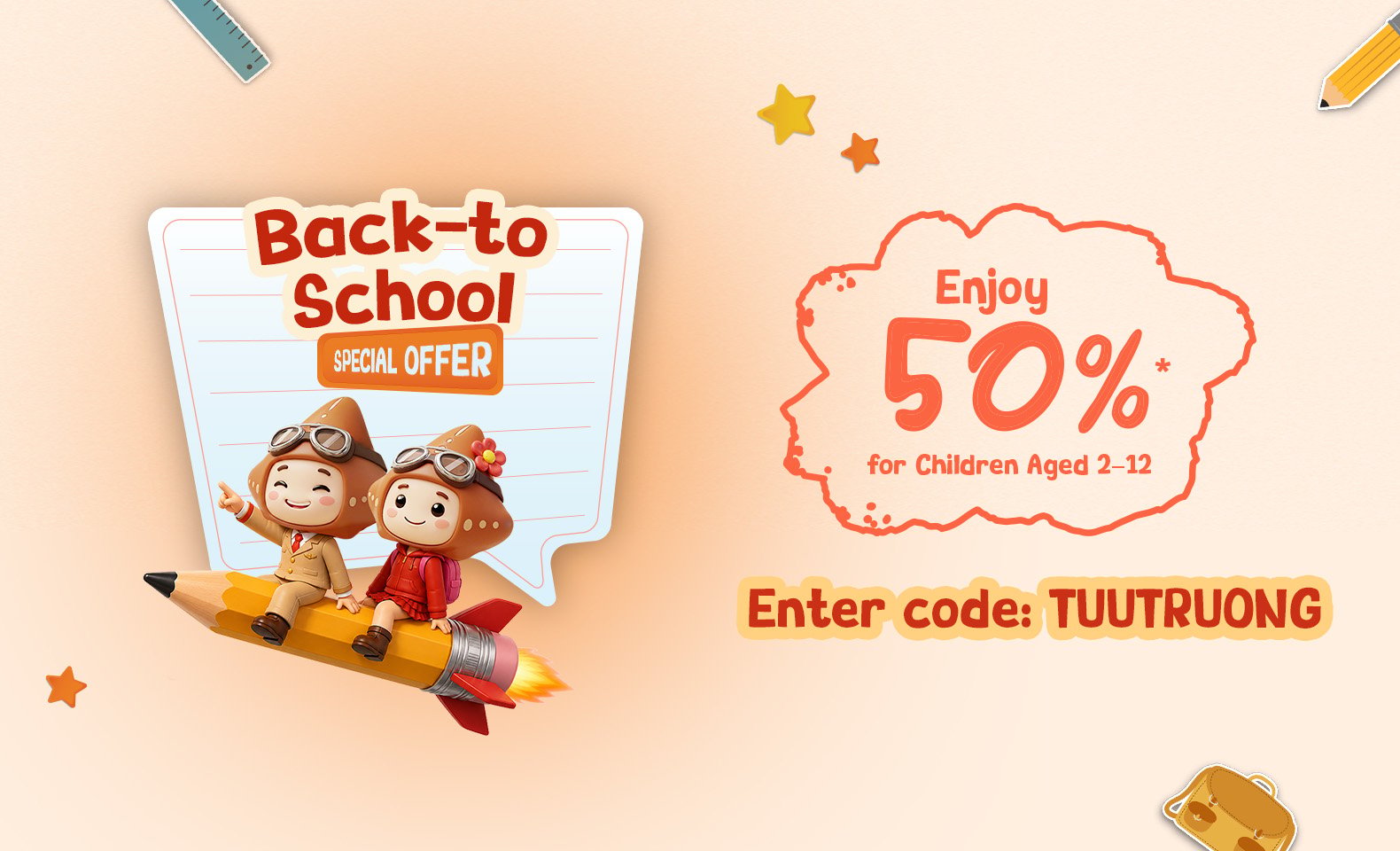 Back-to-School: Enjoy 50% Off Child Fares on Domestic Flights with Sun PhuQuoc Airways
