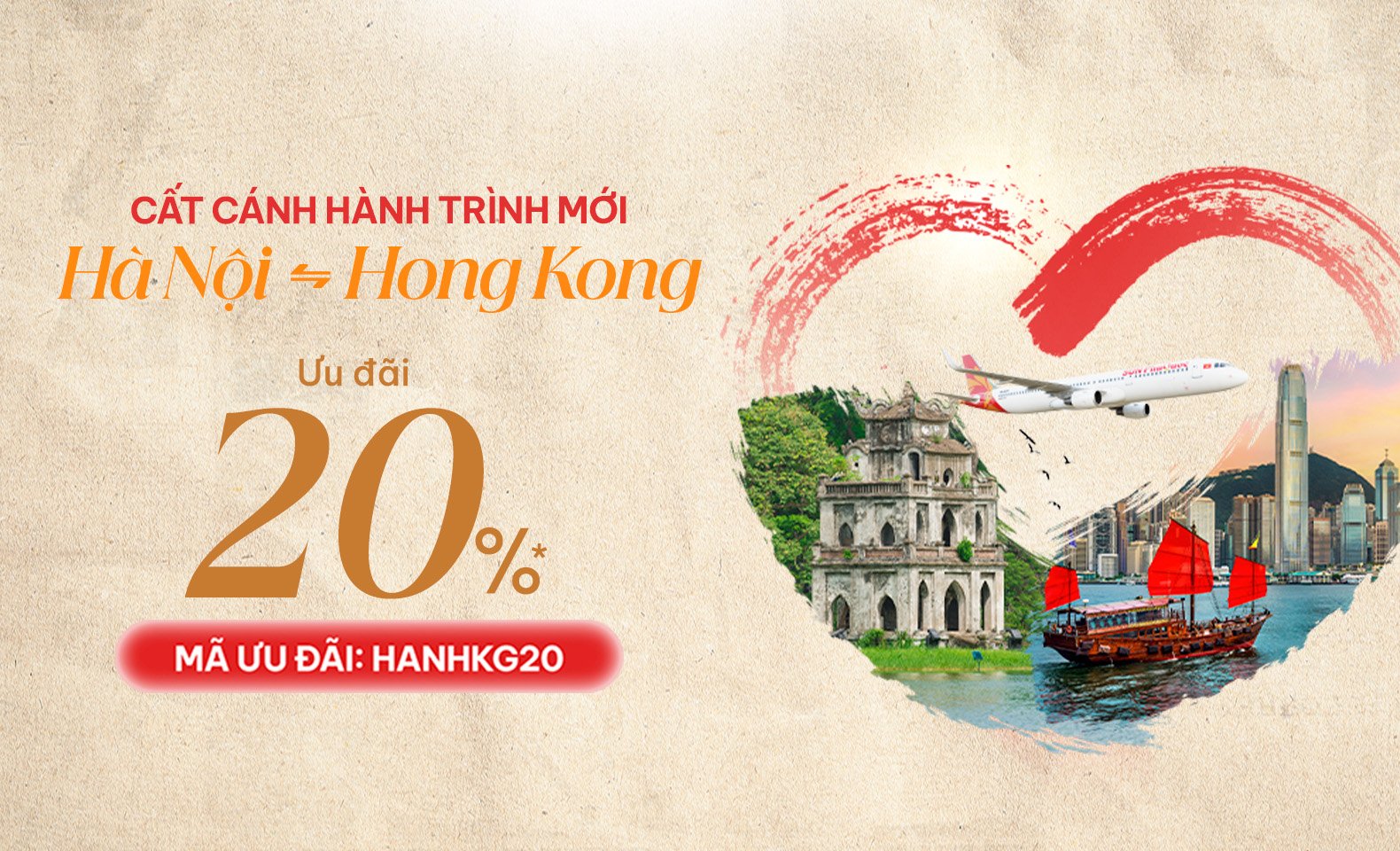 Cất cánh Hành trình mới Hà Nội ↔ Hong Kong cùng Sun PhuQuoc Airways