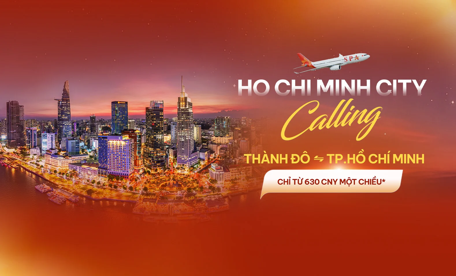 Ho Chi Minh City Calling – Khám phá nhịp sống sôi động của TP. Hồ Chí Minh chỉ từ 630 CNY