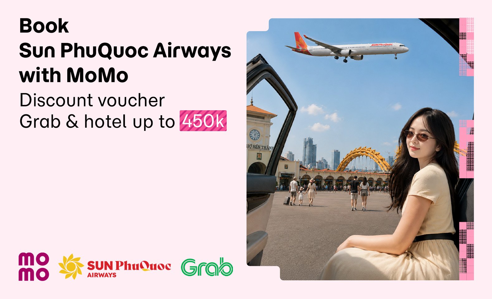 Book with Sun PhuQuoc Airways, Pay with MoMo & Enjoy Rewards Worth Up to VND 450,000
