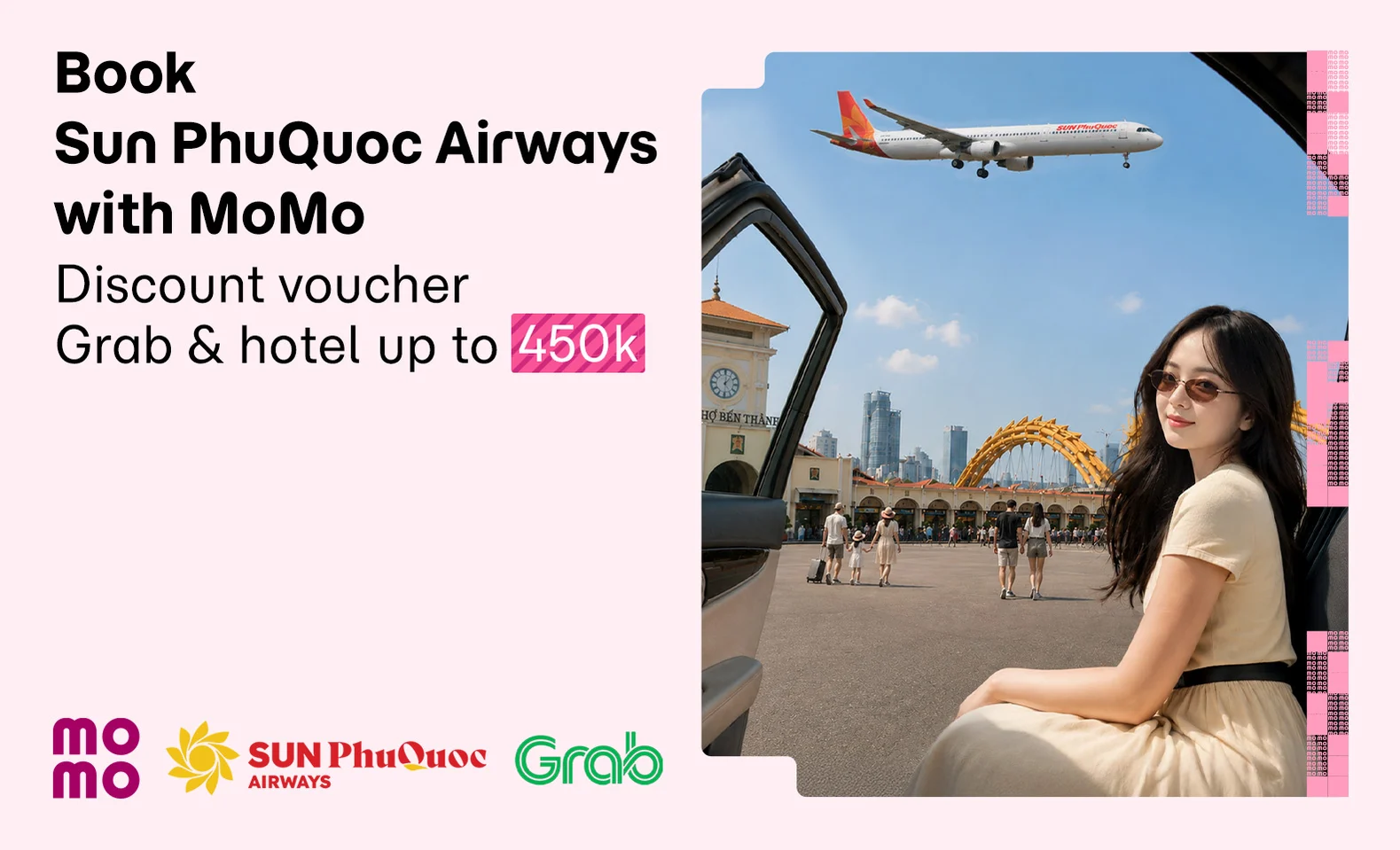 Book with Sun PhuQuoc Airways, Pay with MoMo & Enjoy Rewards Worth Up to VND 450,000