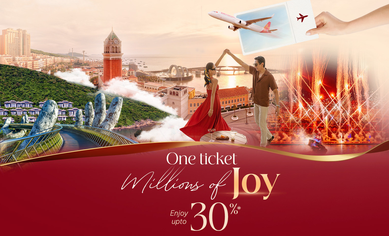 One ticket, millions of joys