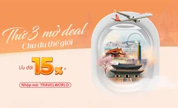 Thứ 3 mở deal - Chu du thế giới