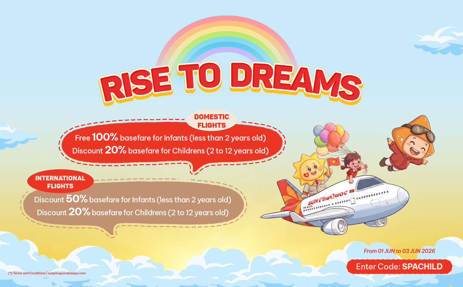 Rise to Dreams – Special Children's Day Offer for Young Travellers