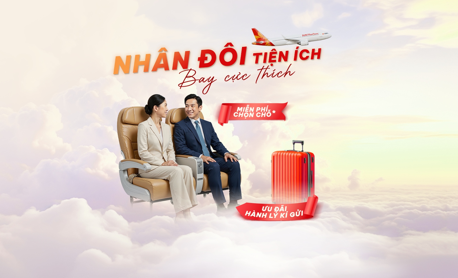 Nhân đôi tiện ích - Bay cực thích