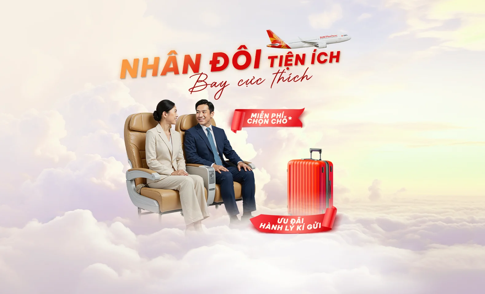 Nhân đôi tiện ích - Bay cực thích