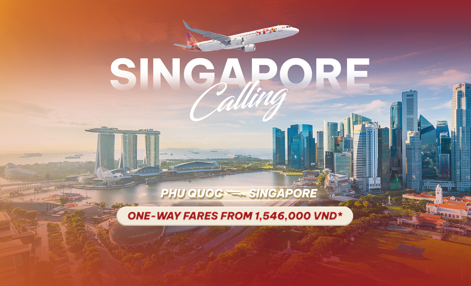 Singapore Calling – Fly Direct from Phu Quoc to Singapore with All-In Fares from Only VND 1,546,000