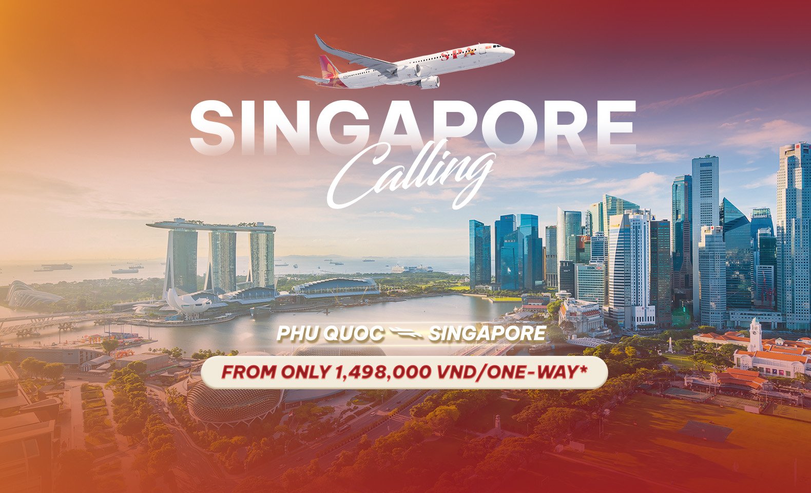 Singapore Calling – Fly Direct from Phu Quoc to Singapore with All-In Fares from Only VND 1,498,000
