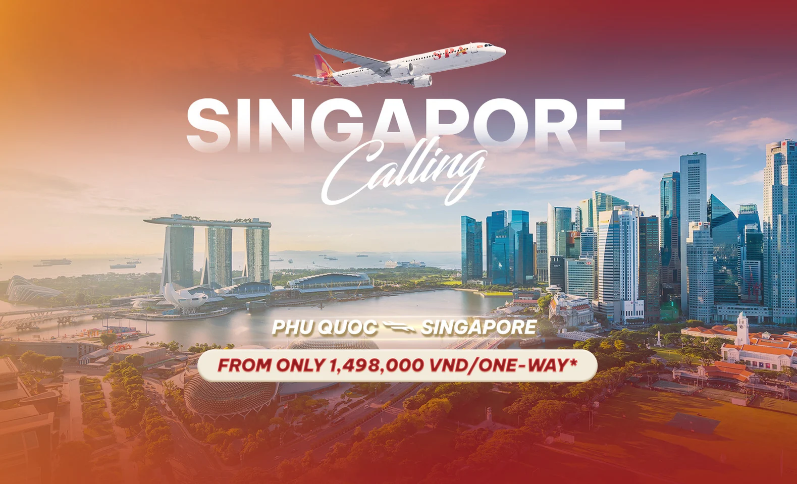 Singapore Calling – Fly Direct from Phu Quoc to Singapore with All-In Fares from Only VND 1,498,000