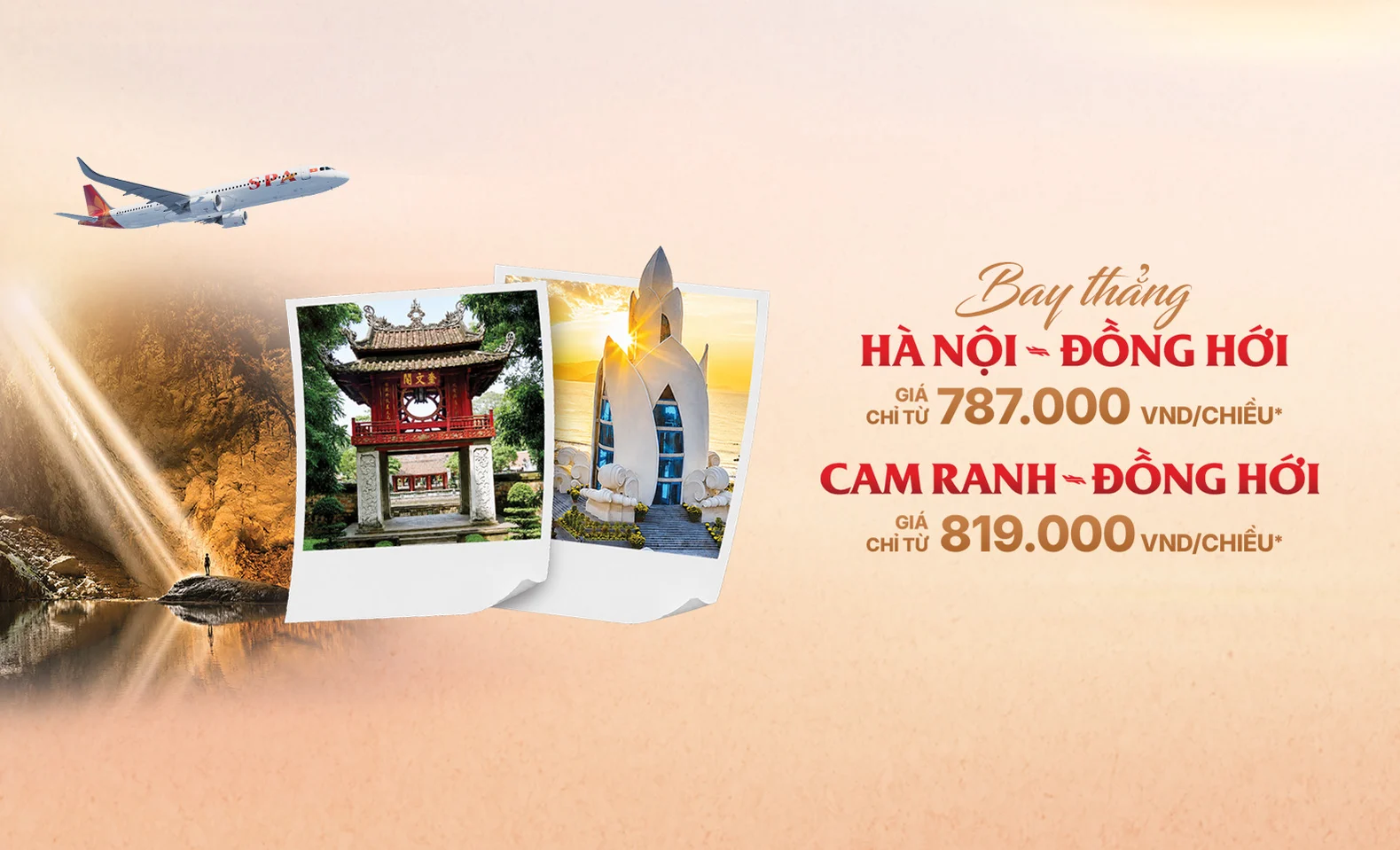 Bay đến Đồng Hới, khám phá Quảng Trị từ 787.000 VNĐ
