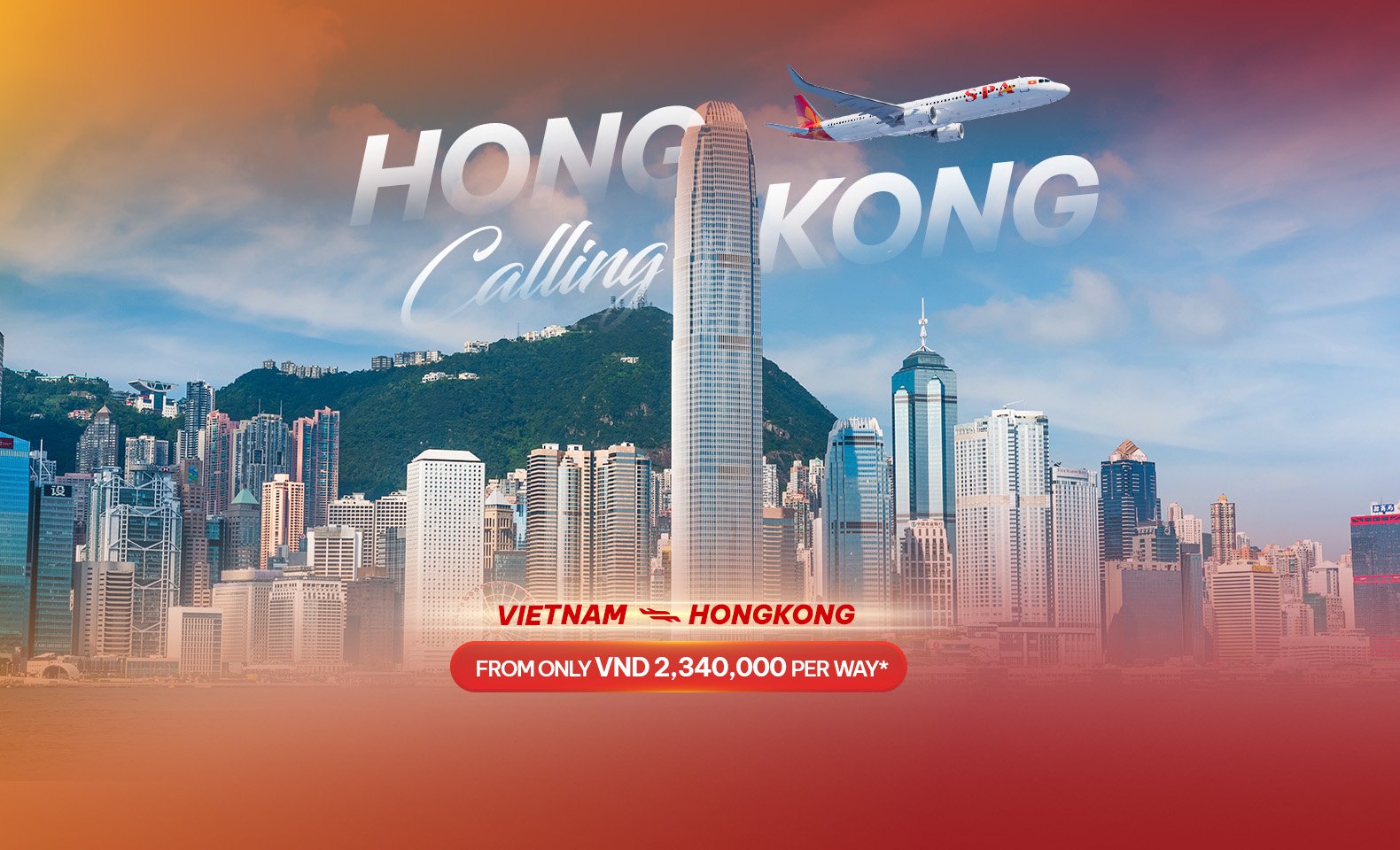 Hong Kong Calling – Direct flights from Vietnam to Hong Kong, fares from just 2,340,000 VND/one-way*