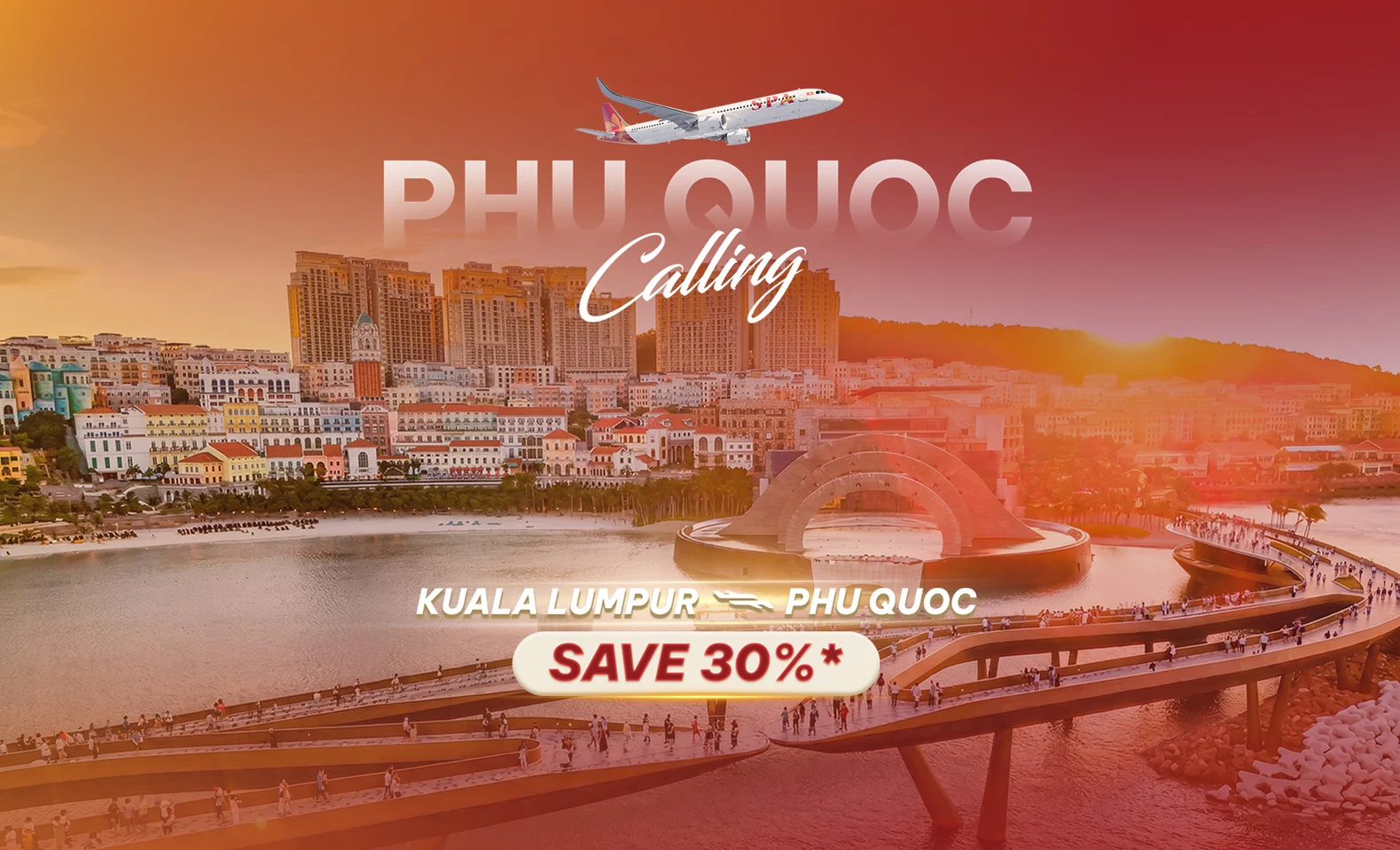 Phu Quoc Calling: 30% Off Kuala Lumpur – Phu Quoc Flights