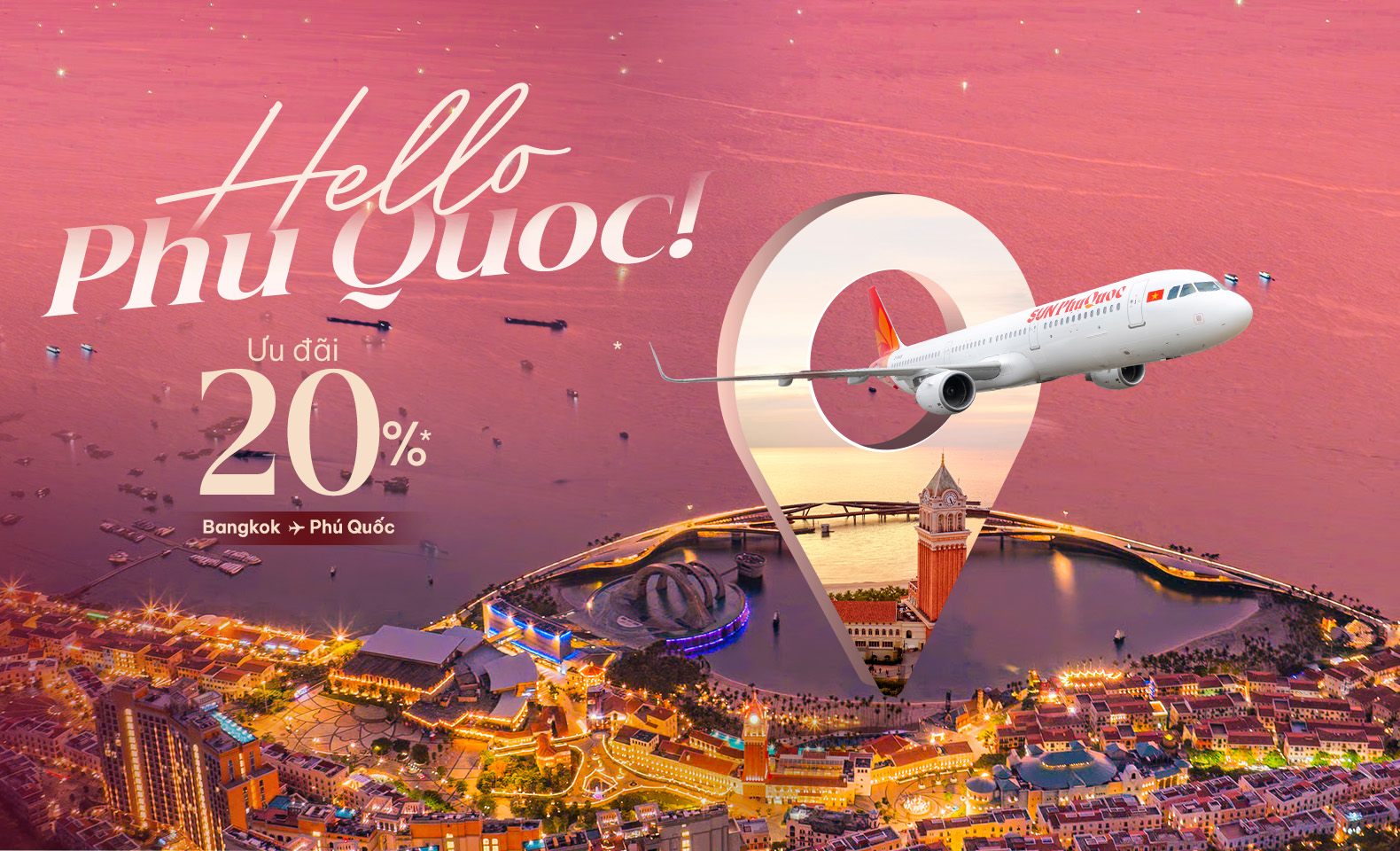 Xin chào Phú Quốc! Ưu đãi ngay 20%