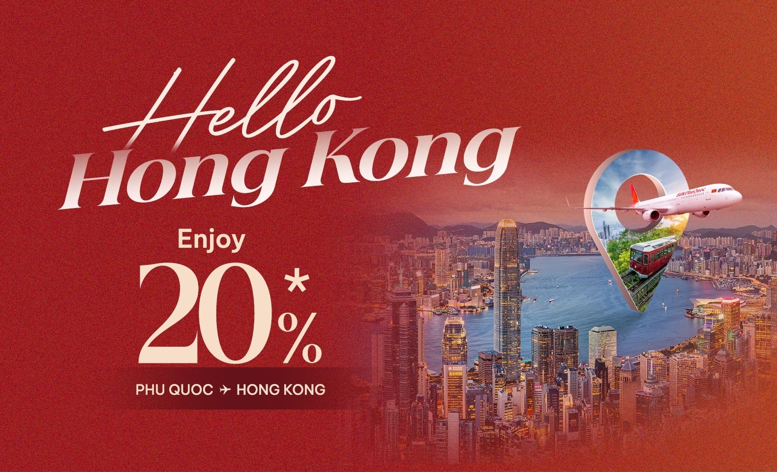 Hello Hong Kong! Enjoy 20% Off