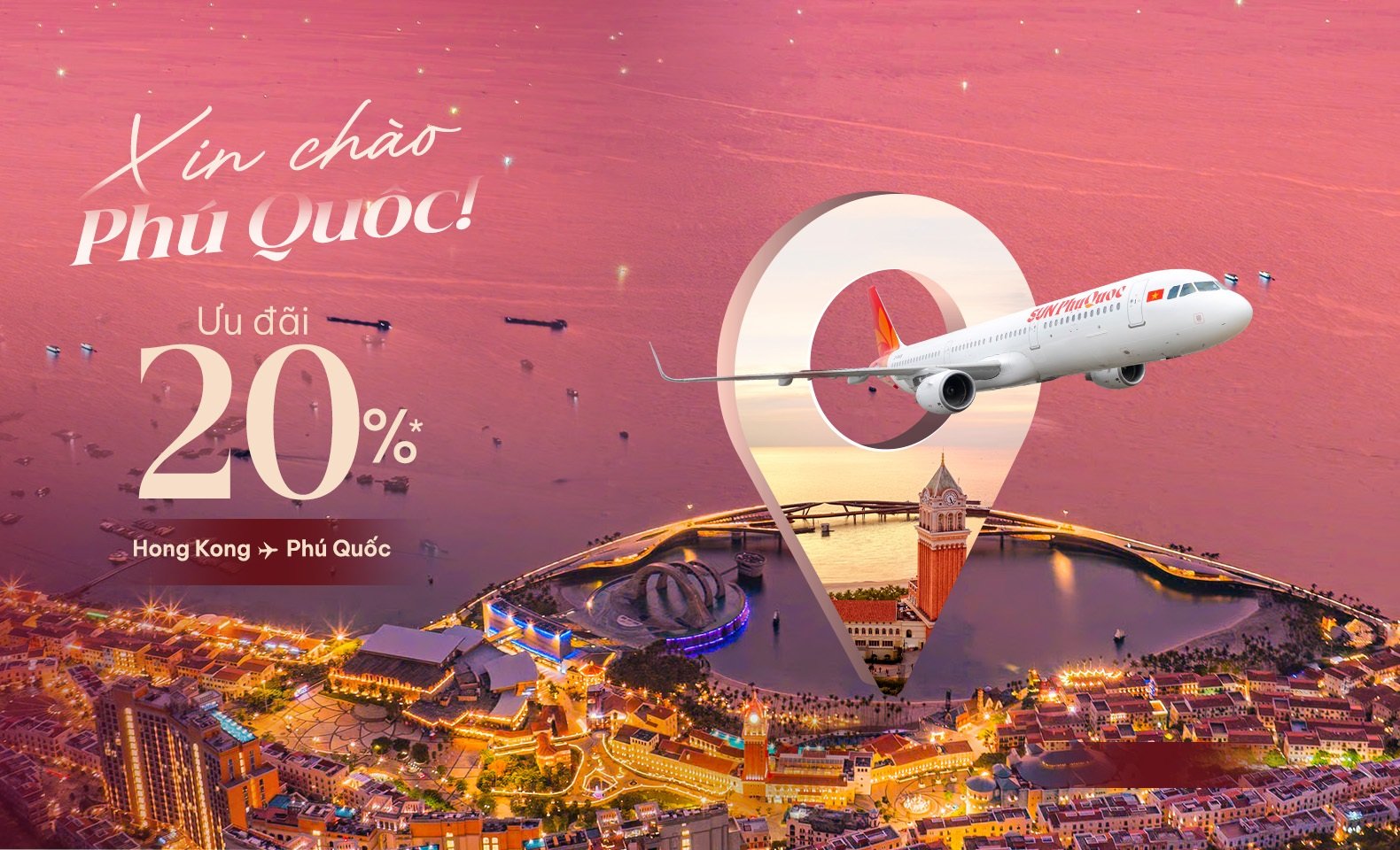 Xin chào Phú Quốc! Ưu đãi ngay 20%