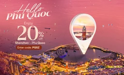 Direct Phu Quoc – Shenzhen Route: Enjoy 20% Off Fares