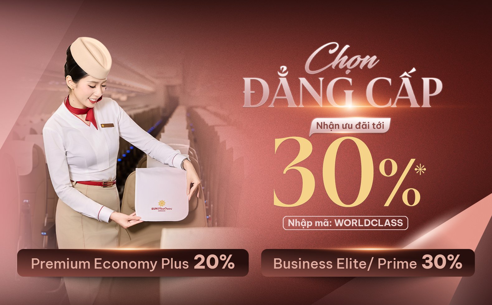 World Class - Chọn đẳng cấp, ưu đãi xứng tầm