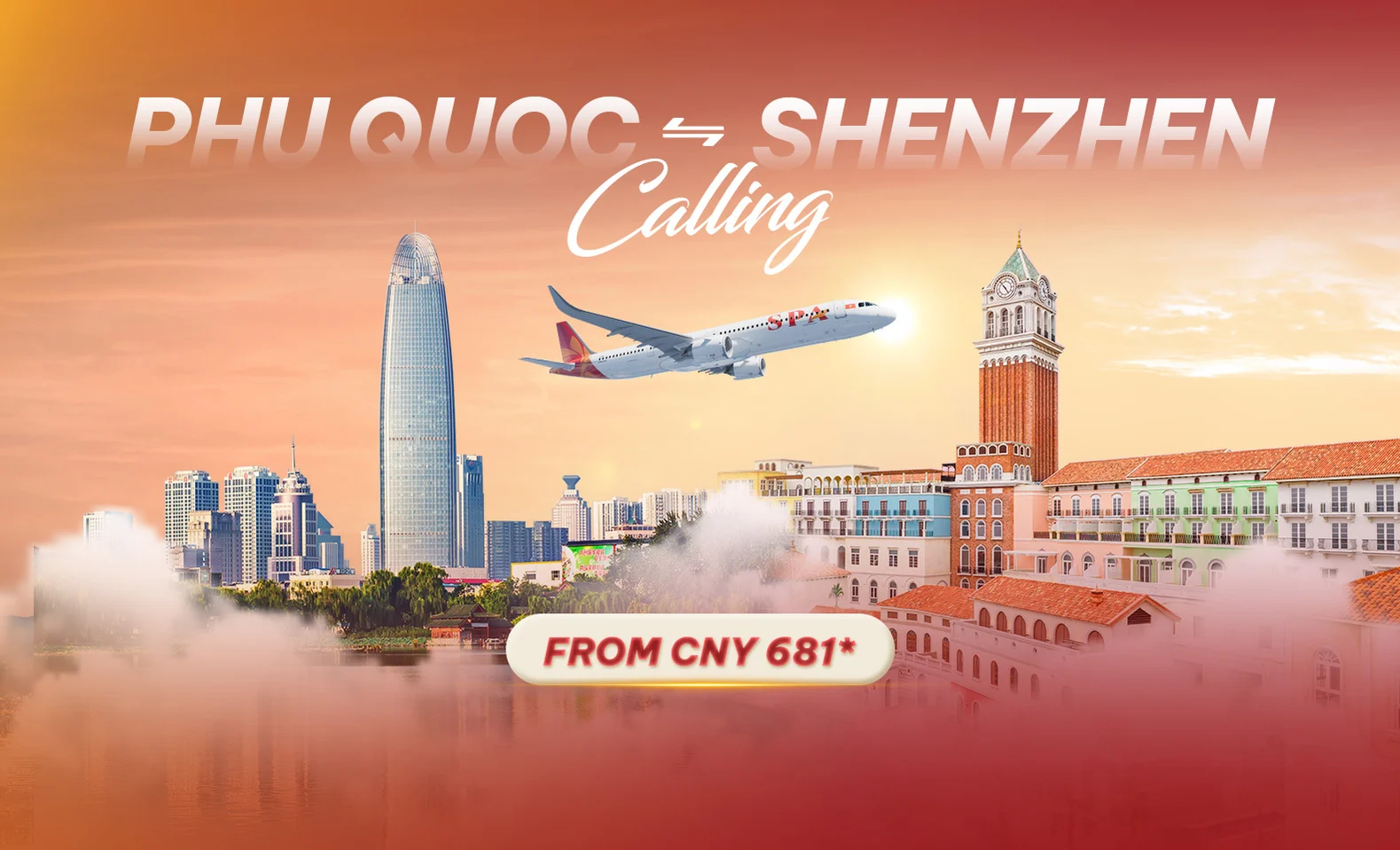 Launches Shenzhen – Phu Quoc Route | Fares from CNY 363