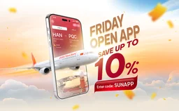 Friday - Open App & Save up to 10%