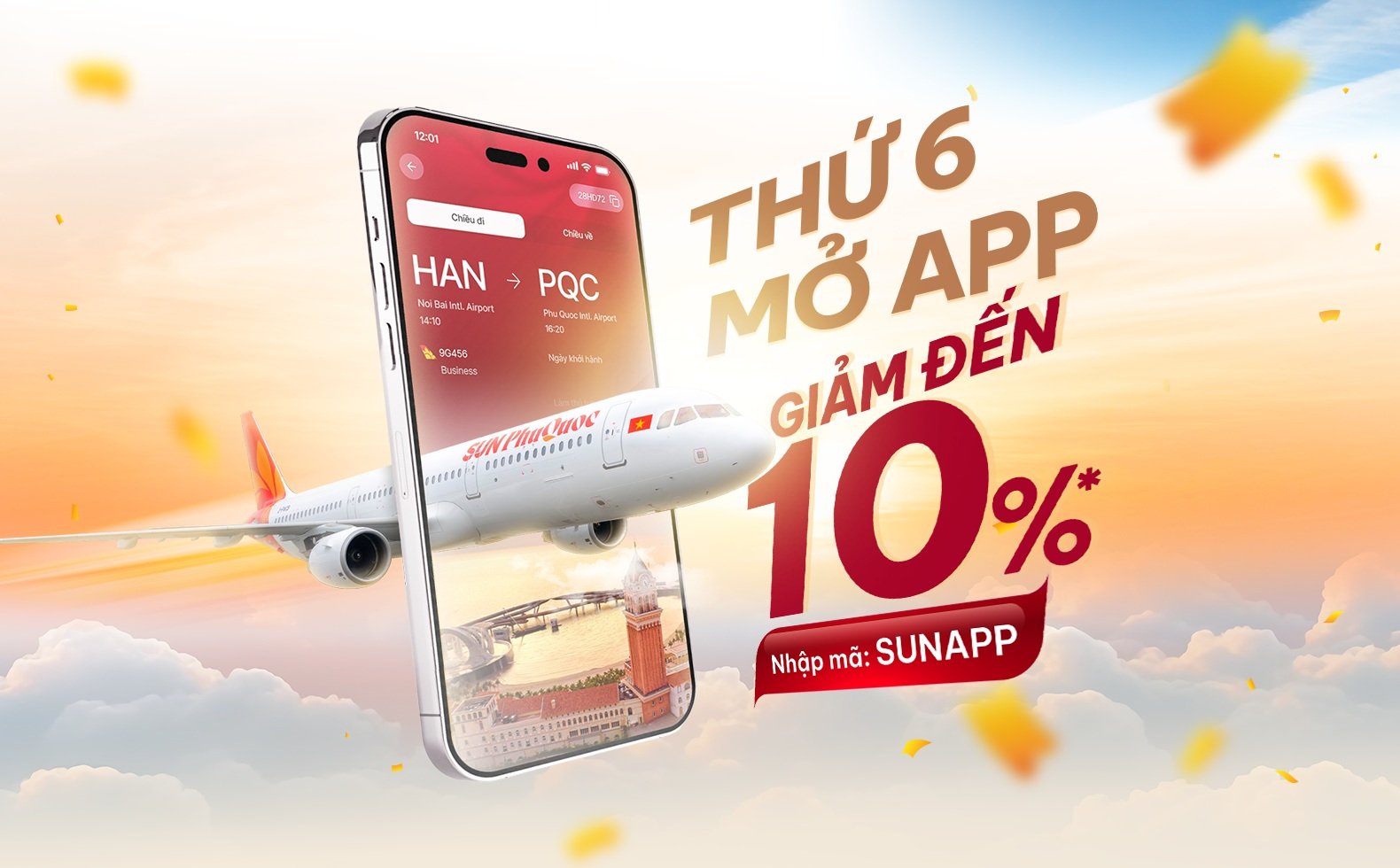 Thứ 6 mở App - Giảm đến 10%
