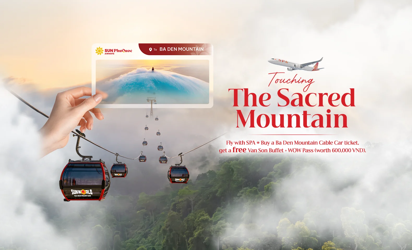 Fly from Hanoi/Hai Phong to Ho Chi Minh City and enjoy a WOW Pass Silver and Van Son Buffet worth VND 600,000