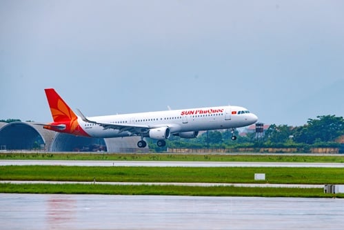 Sun PhuQuoc Airways tiếp tục dẫn đầu toàn ngành Hàng không Việt Nam về chỉ số đúng giờ tháng 01/2026