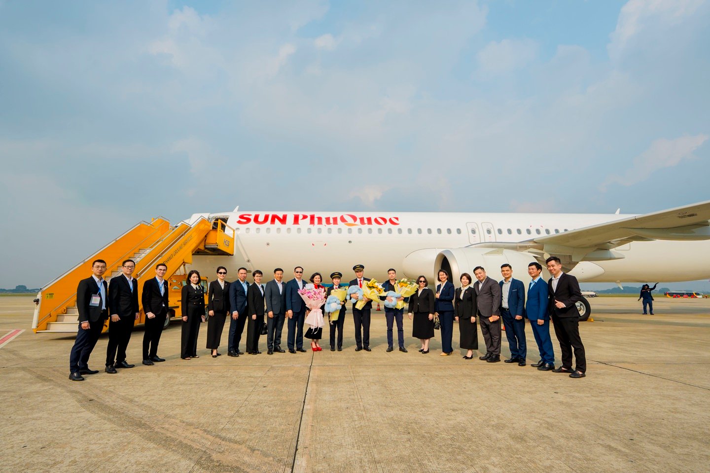 Tiếp nhận tàu bay thứ 6, Sun PhuQuoc Airways sở hữu đội tàu bay trẻ nhất Việt Nam