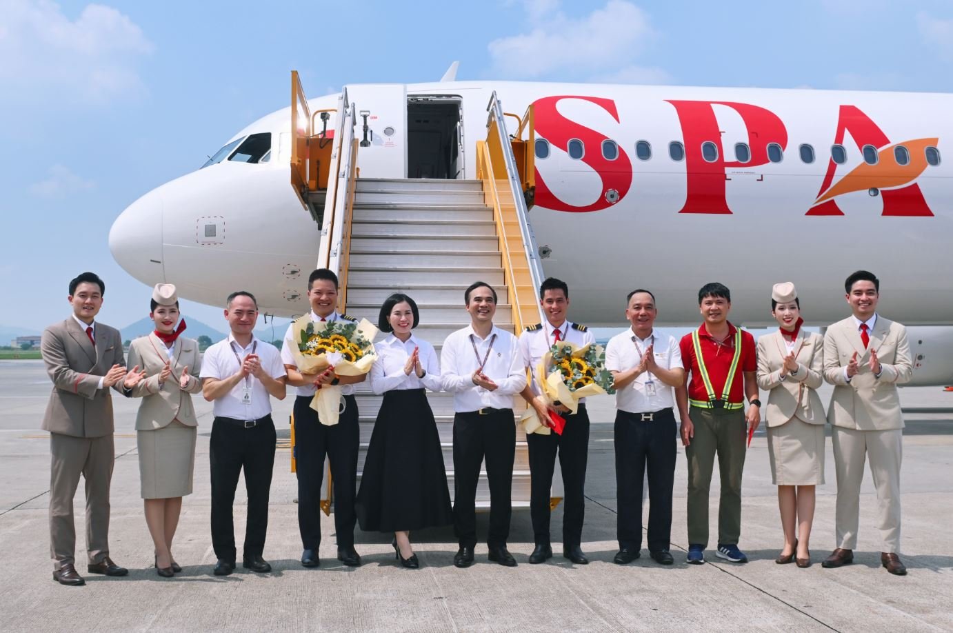 Sun PhuQuoc Airways ra mắt nhận diện tàu bay mới, đánh dấu giai đoạn phát triển tiếp theo hướng tới hãng hàng không 5 sao quốc tế