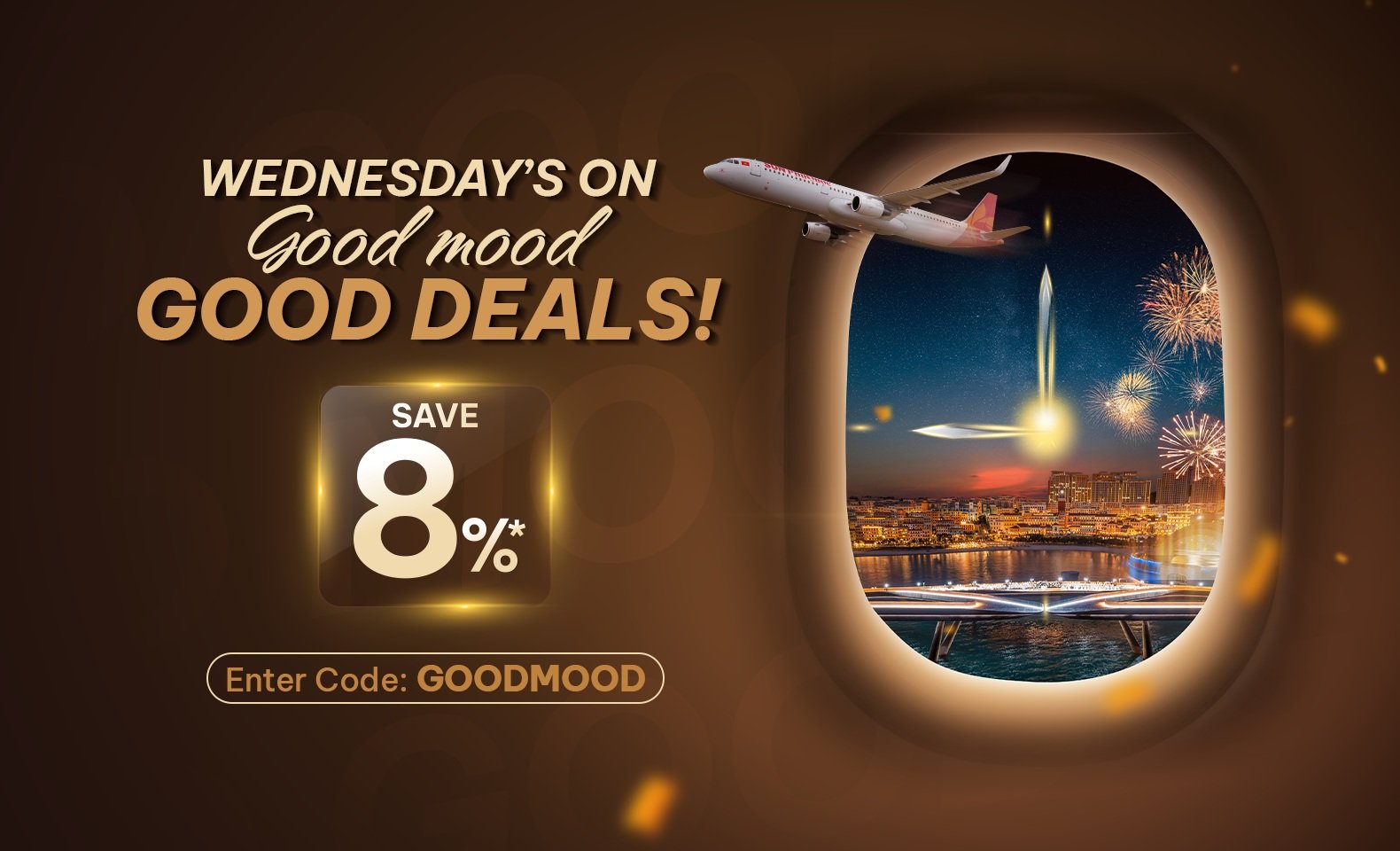 Wednesday’s on: Good mood, Good deals!
