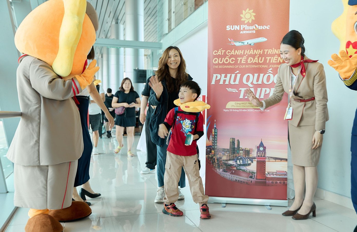 Sun PhuQuoc Airways launches its first international route to Taipei (Taiwan, China)