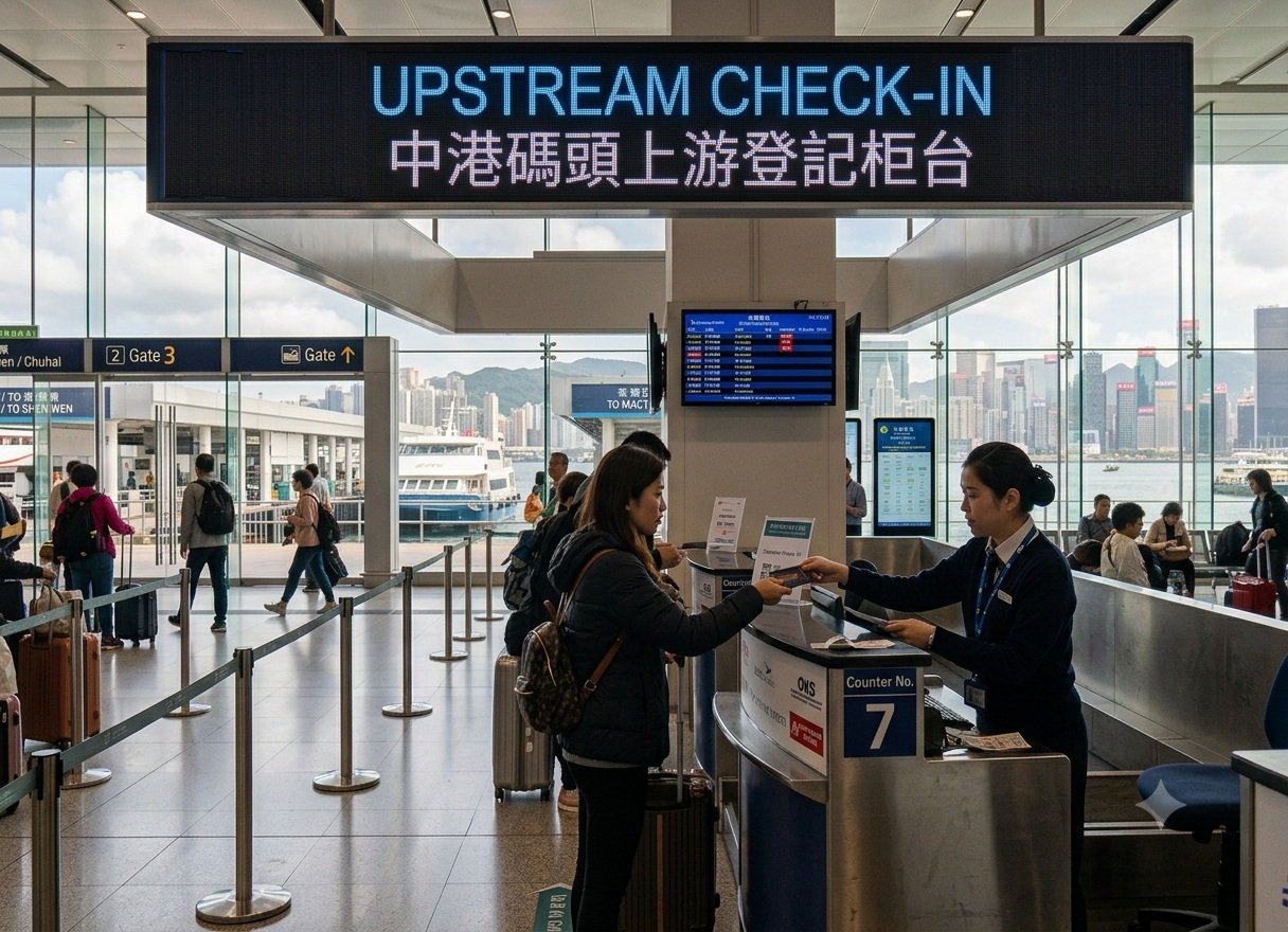 Upstream check-in service