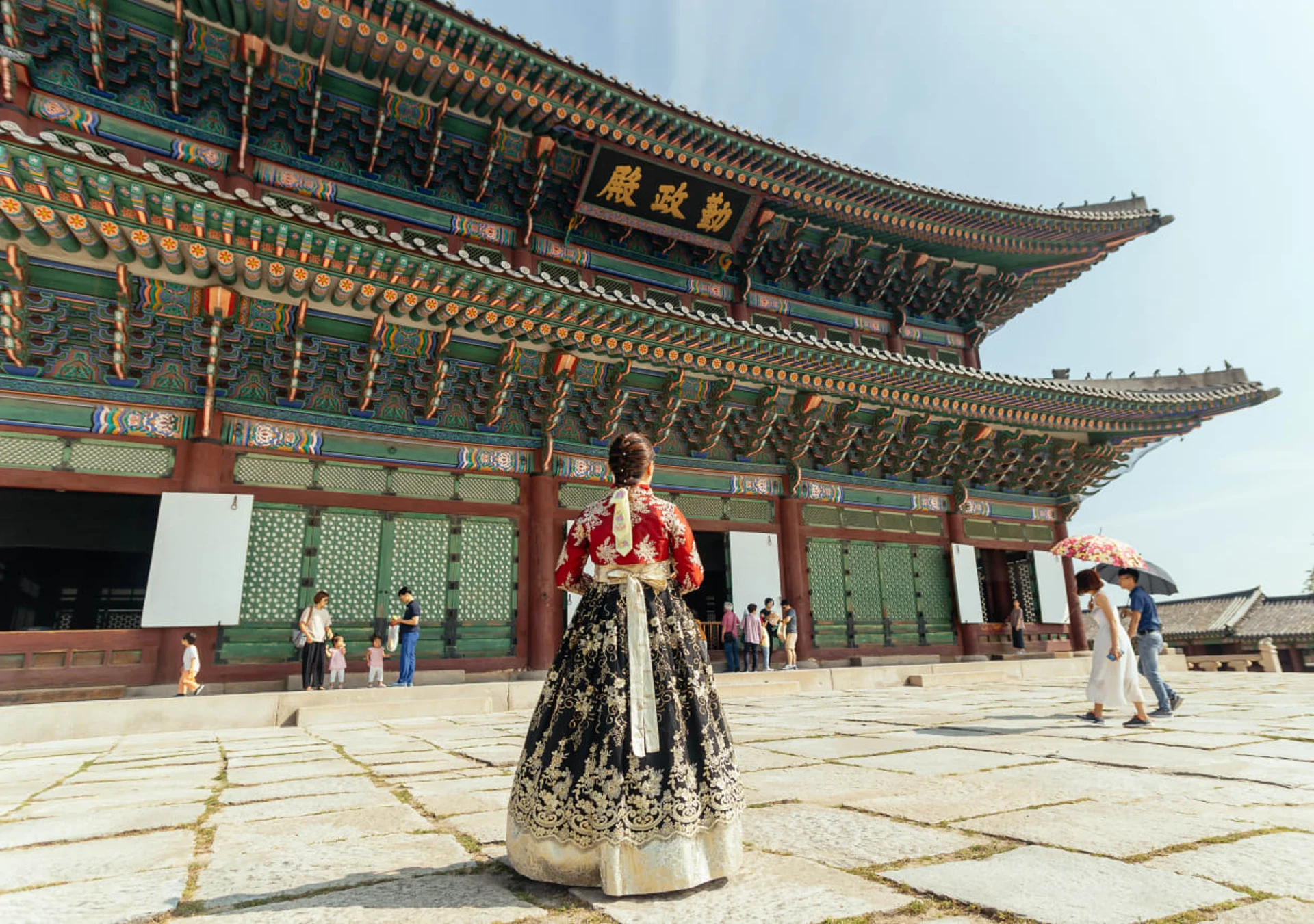 Săn vé máy bay Hàn Quốc để tham quan Cung điện Gyeongbokgung