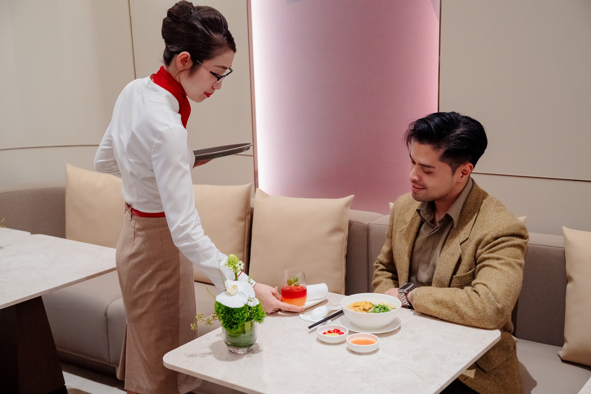 Dịch vụ phòng chờ Thương gia của Sun PhuQuoc Airways