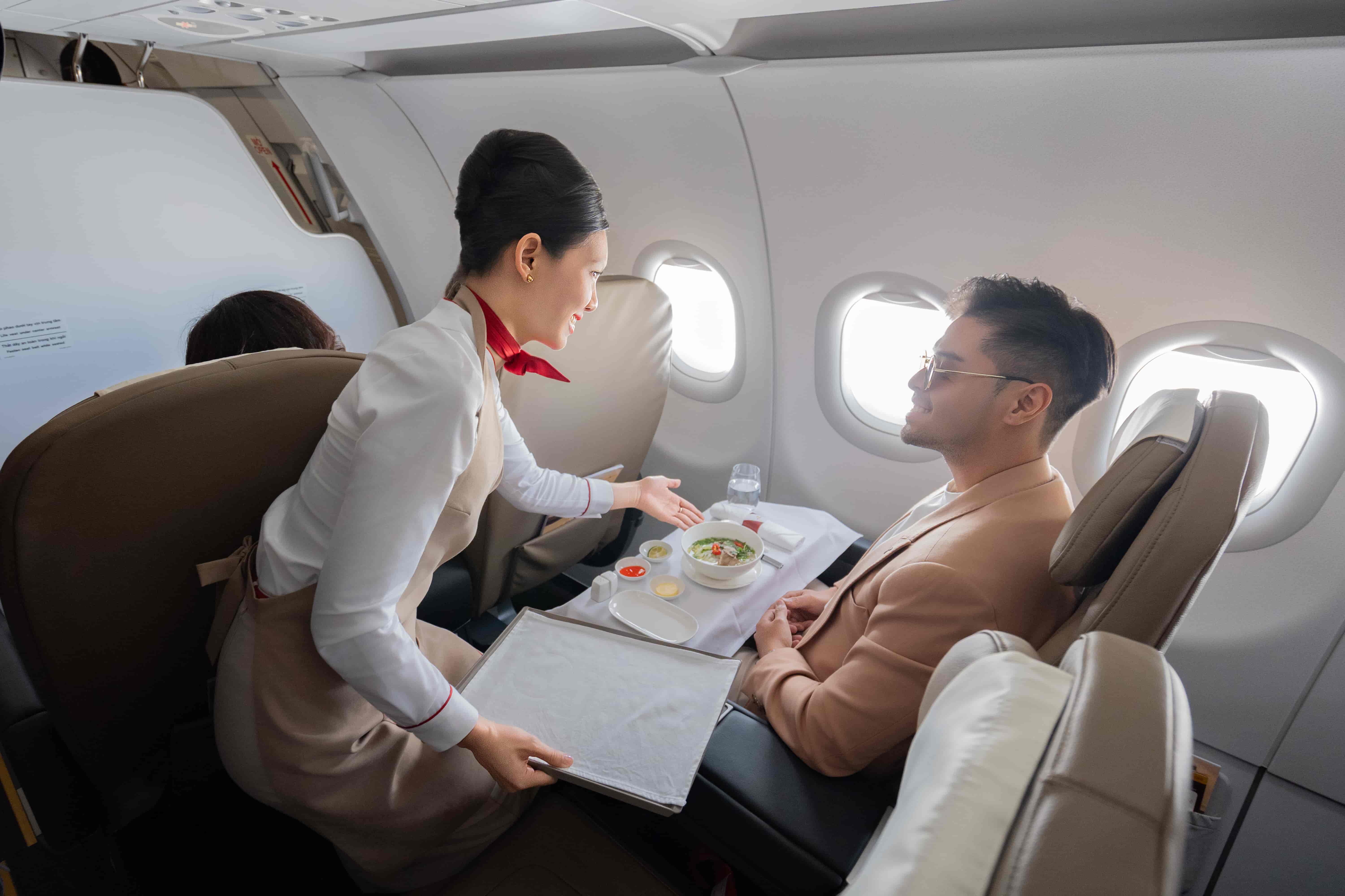 Khoang phổ thông hiện đại của Sun PhuQuoc Airways