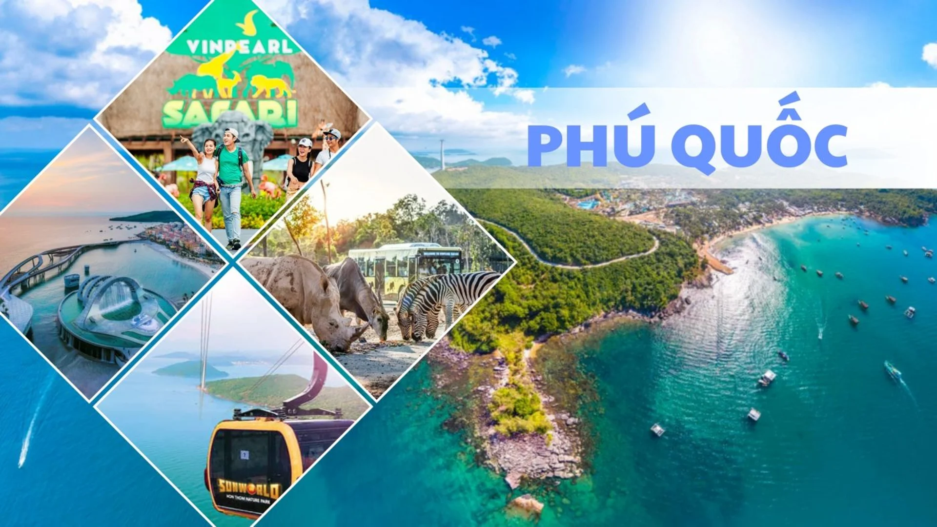 Mua vé máy bay đi Phú Quốc Sun PhuQuoc Airway