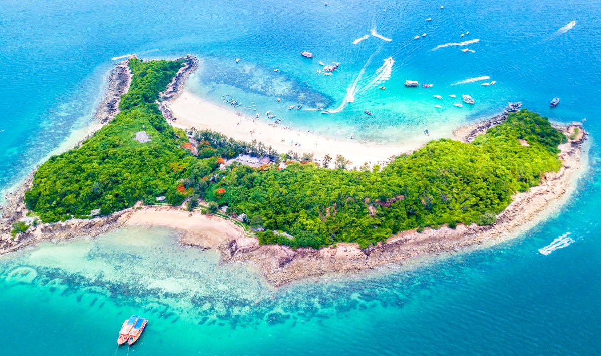 Phú Quốc bay Thái Lan không nên bỏ qua đảo Coral.