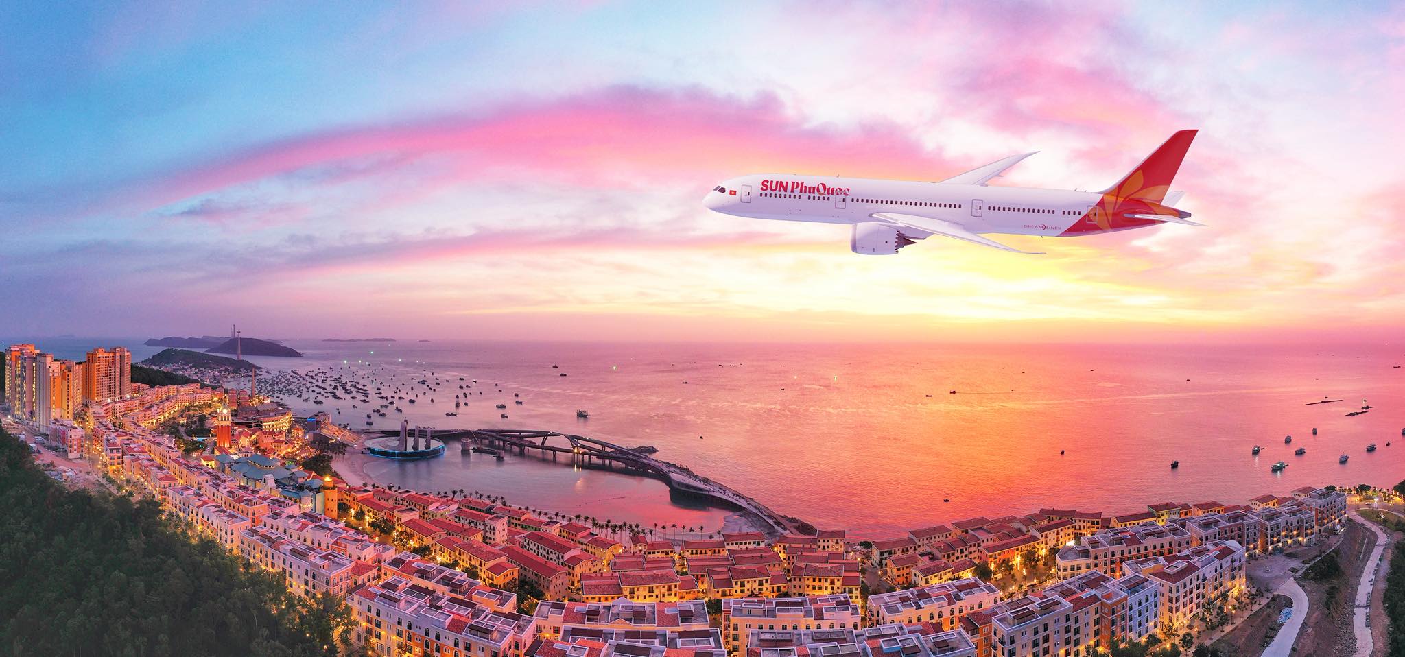 Vé máy bay Đài Loan đi Phú Quốc của Sun PhuQuoc Airways