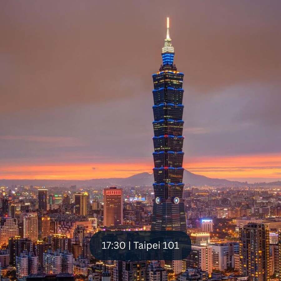 Taipei 101 là điểm đến thú vị trong chuyến du lịch Hà Nội Đài Bắc