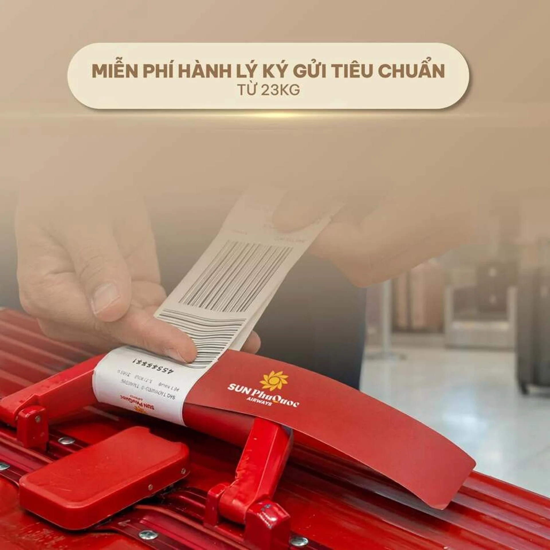 Hành lý ký gửi miễn phí khi mua vé máy bay Hà Nội Đài Bắc SPA