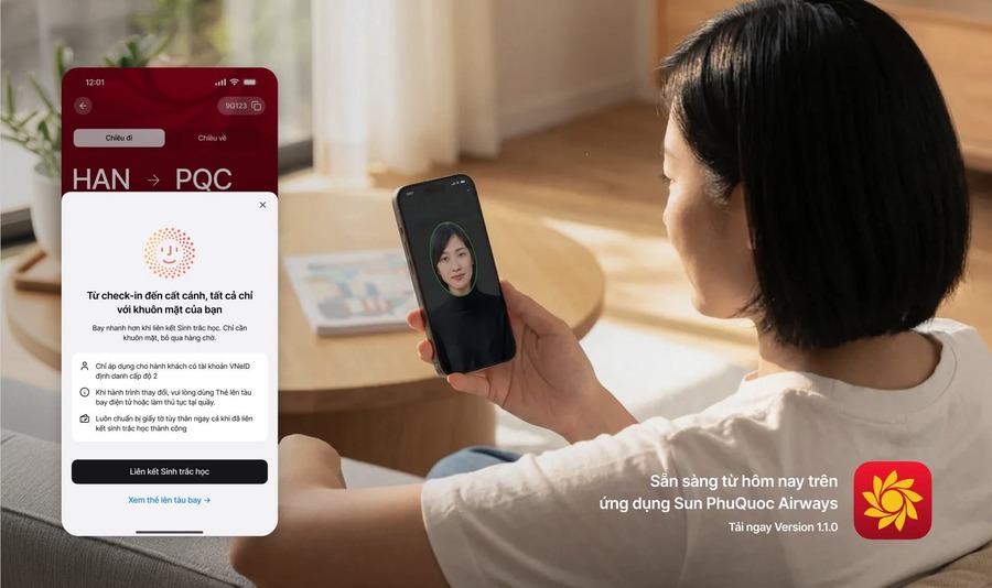 Bạn có thể làm thủ tục trực tuyến qua app SPA