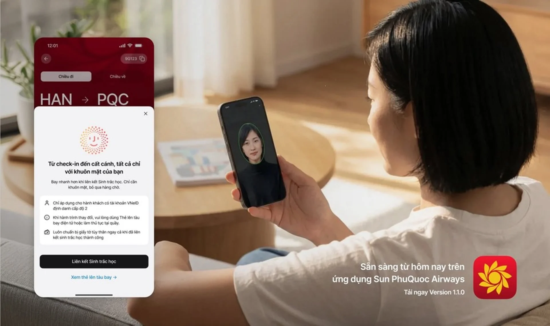 Bạn có thể làm thủ tục trực tuyến qua app SPA