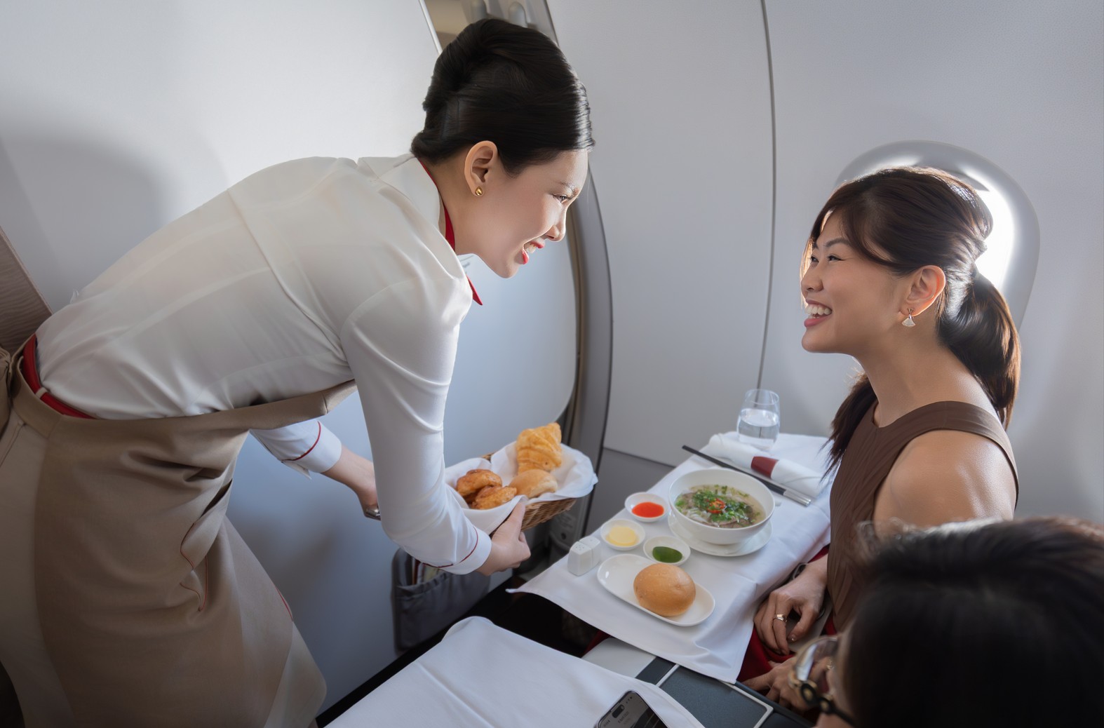 Bữa ăn trên chuyến bay của Sun PhuQuoc Airways