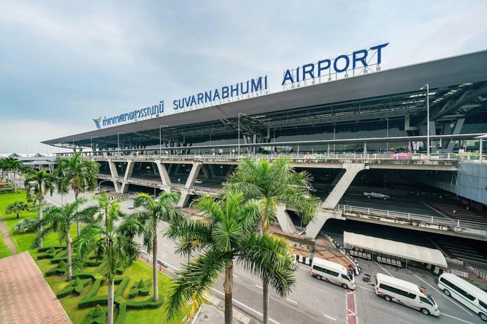Sân bay Suvarnabhumi là điểm đến đầu tiên chuyến bay Hà Nội đi Bangkok