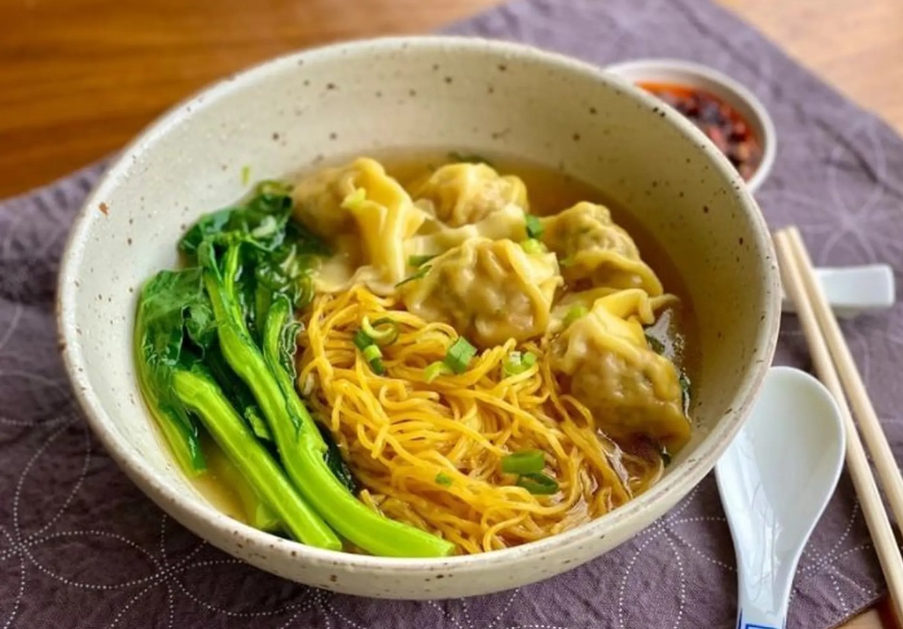 Mì hoành thánh đặc sản tại Hồng Kông