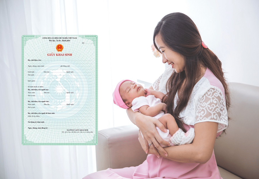 Giấy tờ tùy thân cho trẻ sơ sinh đi máy bay