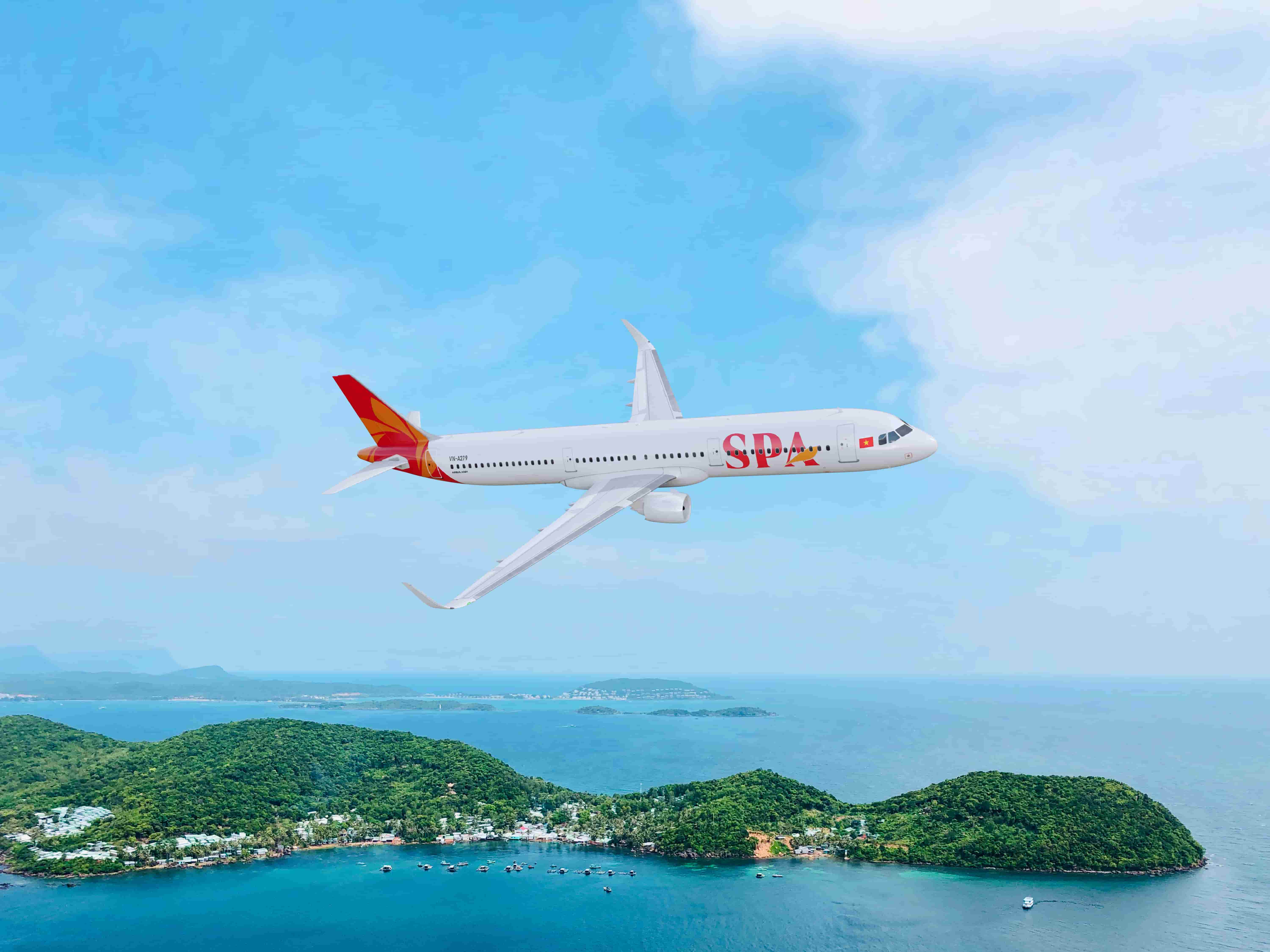 Máy bay SPA trong hành trình mới