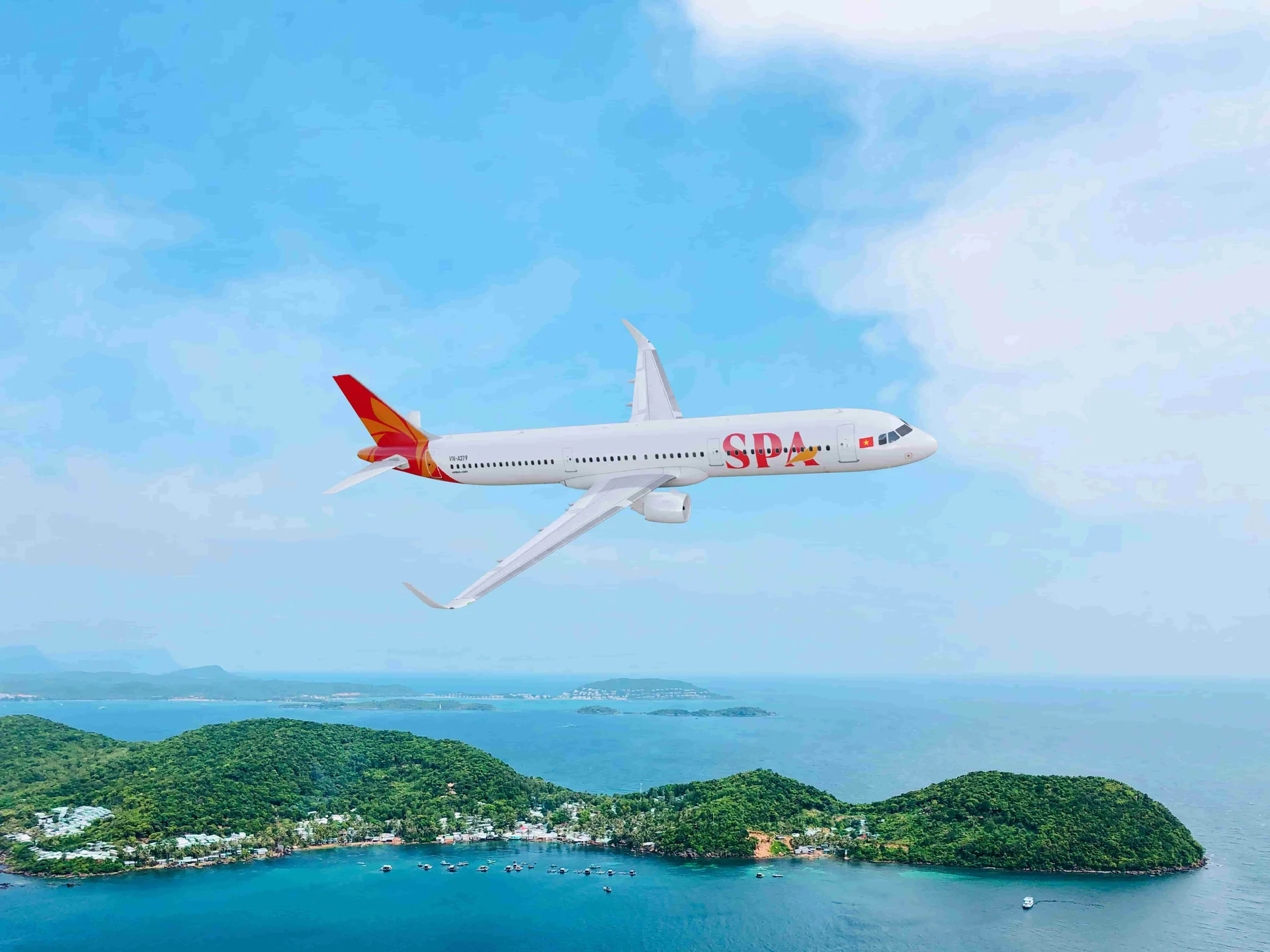 Máy bay SPA trong hành trình mới